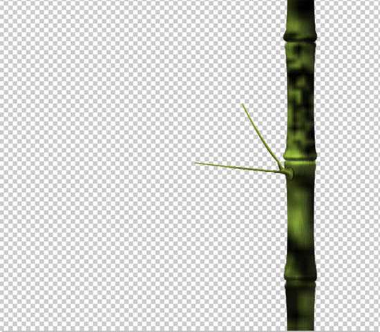 Photoshop绘制真实的竹林 优图宝 photoshop鼠绘教程