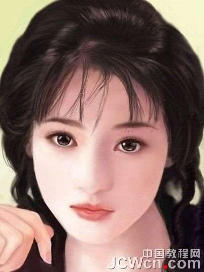 PS鼠绘古典美女头像 优图宝 PS鼠绘教程