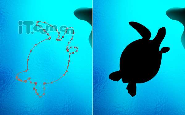 PS鼠绘漂亮海底世界 优图宝 PS鼠绘教程