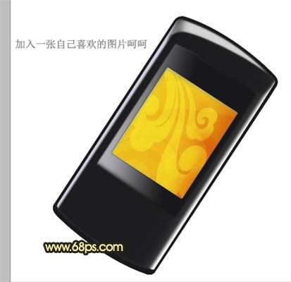 PS鼠绘质感黑色手机 优图宝 PS鼠绘教程