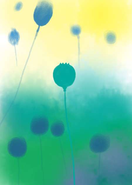 PS鼠绘《花语》插画 优图宝 PS鼠绘教程