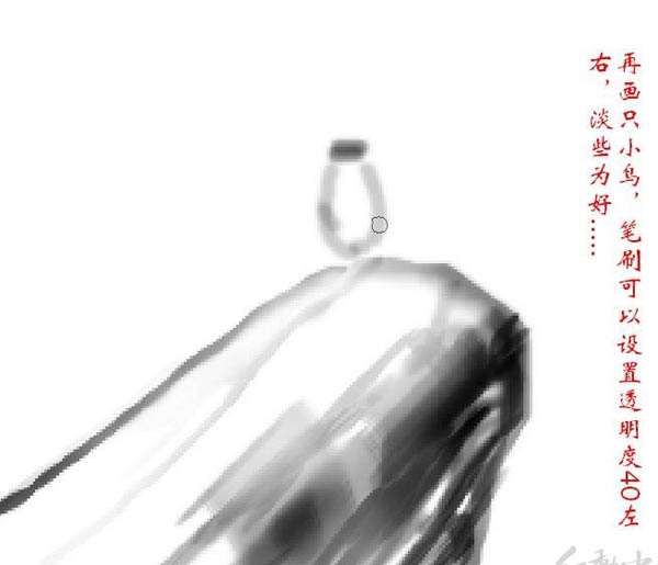 PS鼠绘精美水墨画 优图宝 PS鼠绘教程