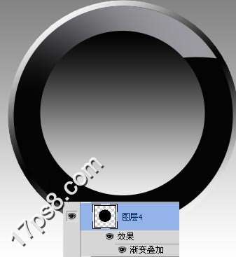 PS绘制圆形质感按钮 优图宝 PS鼠绘教程