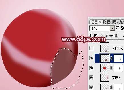 PS鼠绘逼真红色布林 优图宝 PS鼠绘教程