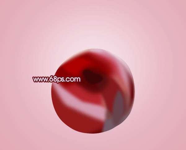 PS鼠绘逼真红色布林 优图宝 PS鼠绘教程