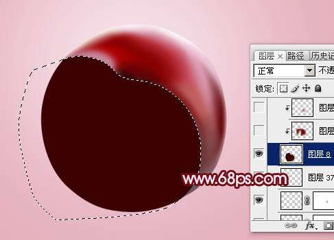 PS鼠绘逼真红色布林 优图宝 PS鼠绘教程