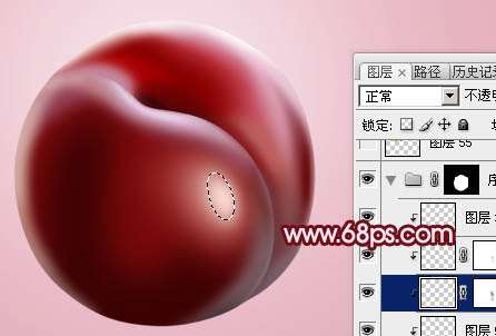 PS鼠绘逼真红色布林 优图宝 PS鼠绘教程