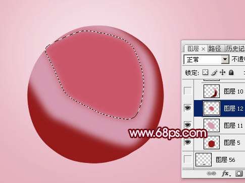 PS鼠绘逼真红色布林 优图宝 PS鼠绘教程