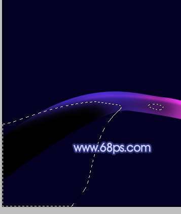 PS绘制酷炫蓝紫色光束 优图宝 PS鼠绘教程