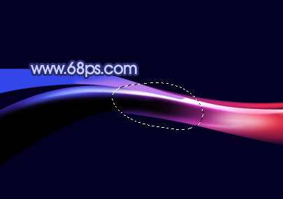 PS绘制酷炫蓝紫色光束 优图宝 PS鼠绘教程