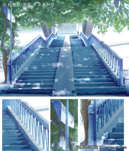 PS数位板实景转绘画教程 优图宝 鼠绘教程
