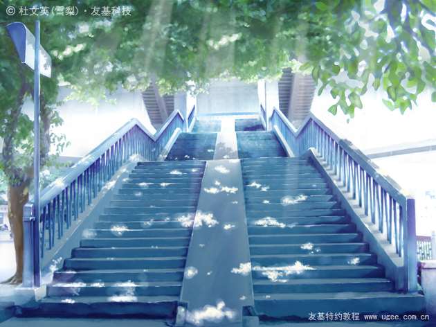PS数位板实景转绘画教程 优图宝 鼠绘教程