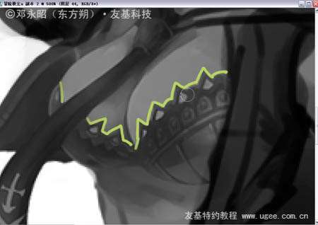PS鼠绘可爱女海盗 优图宝 鼠绘教程