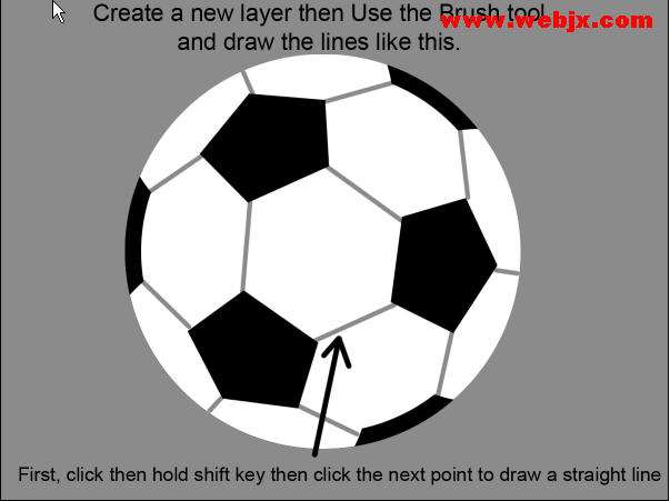 PS打造逼真足球实例教程 优图宝 鼠绘教程