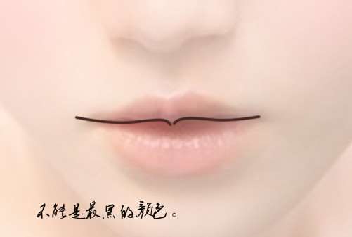 PS美女转手绘之五官画法 优图宝 鼠绘教程