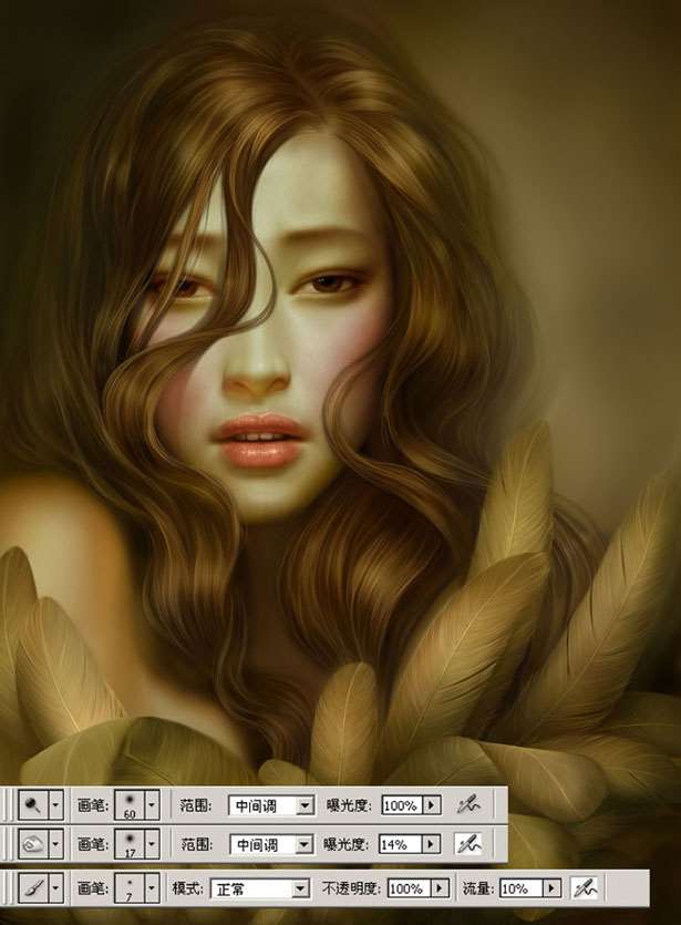 PS打造妩媚诱惑少女 优图宝 鼠绘教程