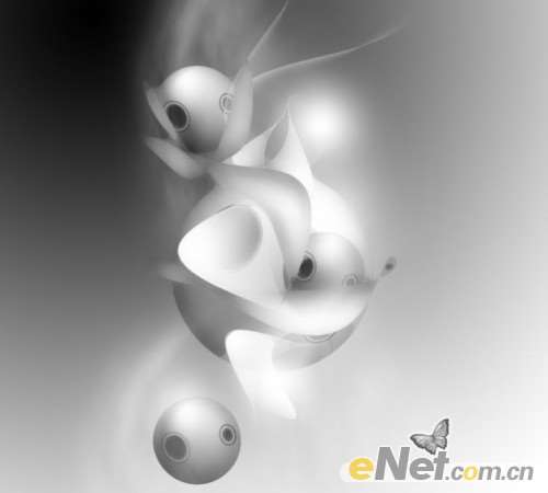PS结合变形工具及样式制作漂亮抽象图案 优图宝网 PS入门实例教程