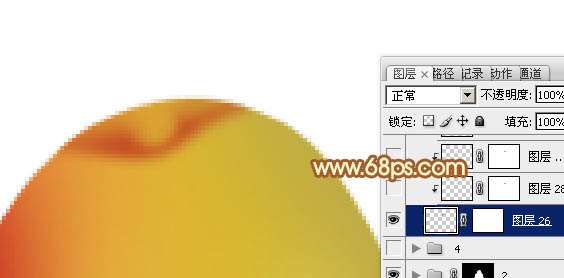 PS绘制精致逼真小梨 优图宝网 PS入门实例教程