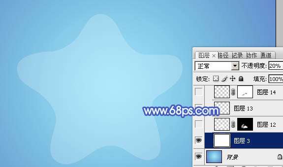 PS绘制漂亮星形气泡 优图宝网 PS入门实例教程
