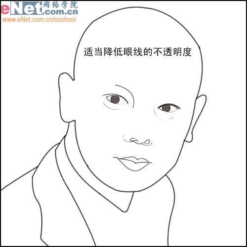 Photoshop鼠绘葛优头像速写简法