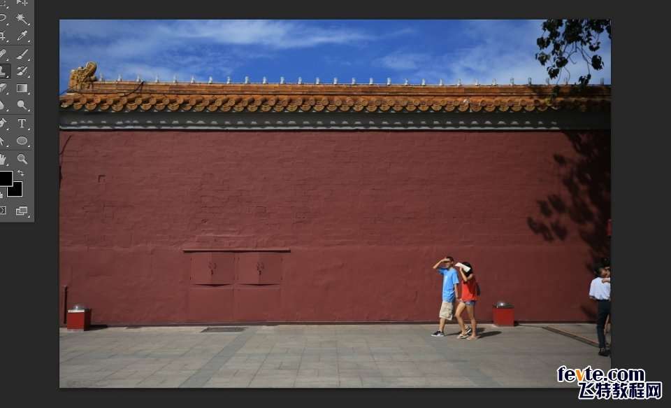PS修图小经验,去掉照片里的碍眼元素 优图宝网 PS入门实例教程