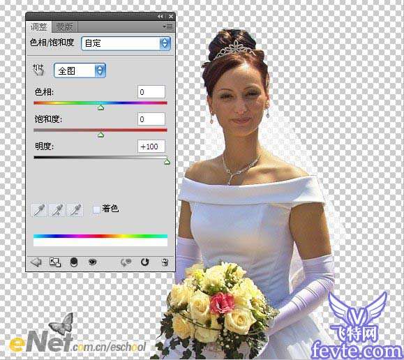 Photoshop快速抠取白色透明的婚纱 优图宝网