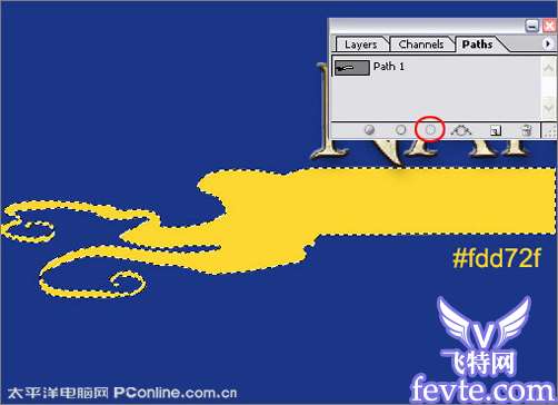 Photoshop制作纳尼亚传奇Logo实例教程 优图宝网