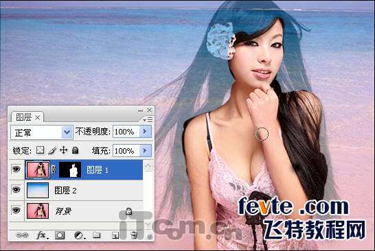 PS完美扣取头发 优图宝网 PS教程