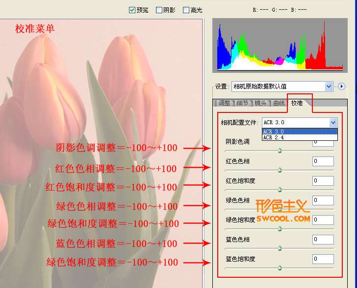 Camera Raw教程 优图宝网 PS入门教程