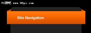 PS制作黑色网页导航菜单 优图宝网 PS入门实例教程