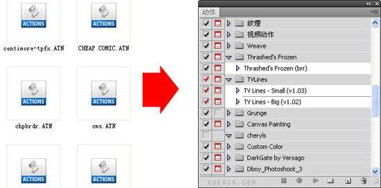 Photoshop CS4动作基础入门教程