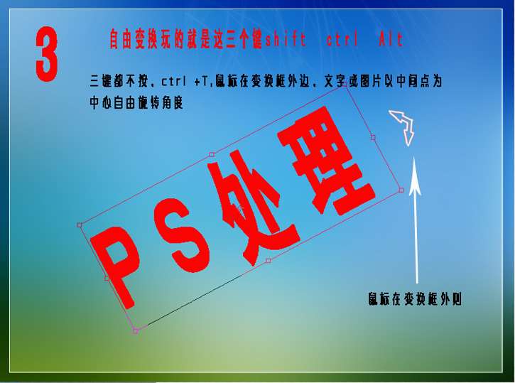 PS自由变换工具使用教程 优图宝网 PS入门实例教程