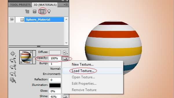 PS CS5 3D功能制作立体镂空球体标志 优图宝网 PS入门实例教程
