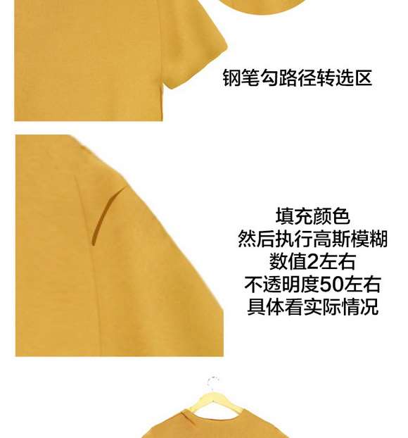 淘宝宝贝修图之T恤处理 优图宝网 PS入门实例教程