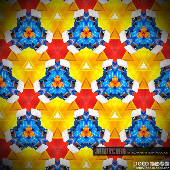 PS制作漂亮抽象万花筒效果照片 优图宝网 PS入门实例教程
