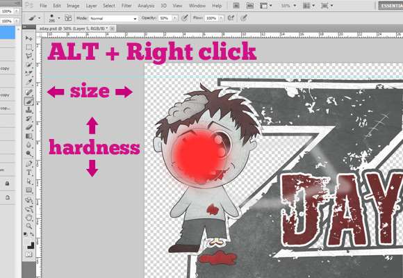 八个不可错过的PS小技巧 优图宝网 PS入门实例教程Better Control on Tool Better Control on Tool
