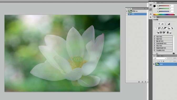 PS简单快速打造梦幻荷花 优图宝网 PS入门实例教程