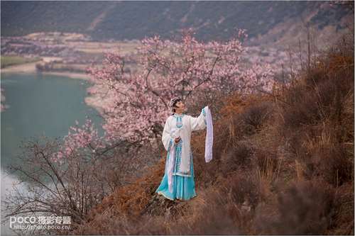PS合成唯美中国风仕女图 优图宝 PS图片合成教程