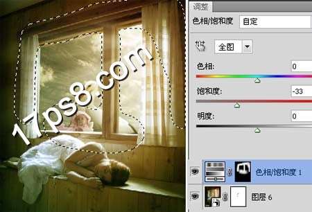 PS合成梦见白鹤送子场景教程 优图宝 PS图片合成教程