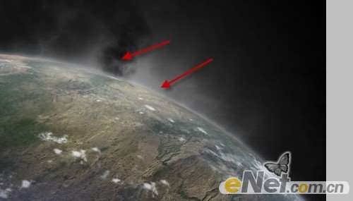 PS合成星球撞击场景 优图宝 PS图片合成教程