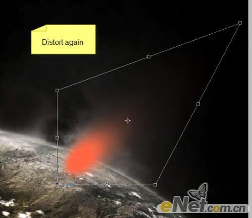 PS合成星球撞击场景 优图宝 PS图片合成教程