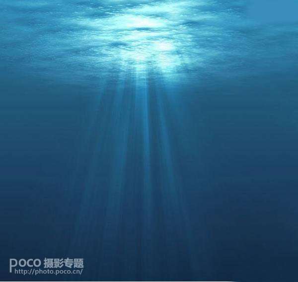 PS合成梦幻潜水效果场景 优图宝 PS图片合成教程