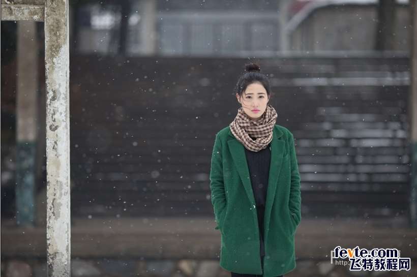 PS调出电影里的雪景效果 优图宝 PS照片处理教程_2_2