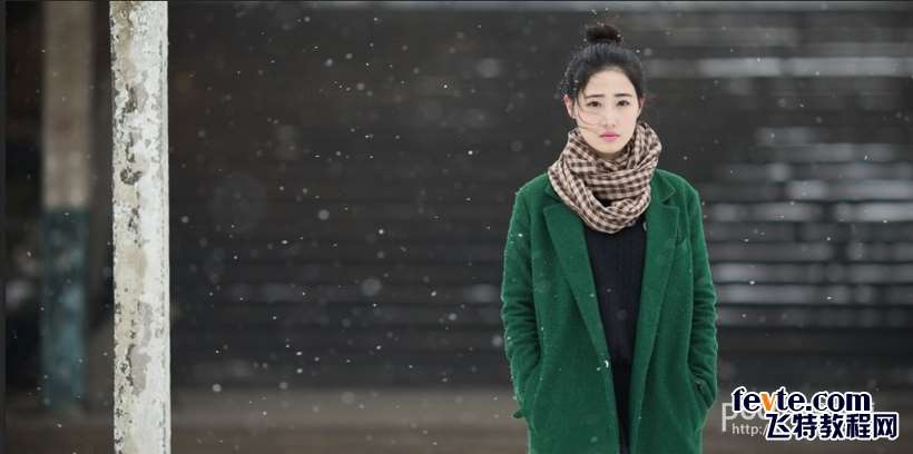 PS调出电影里的雪景效果 优图宝 PS照片处理教程_3_2