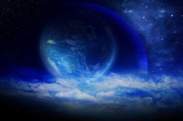 PS合成唯美中国风美女星空效果照片 优图宝 PS图片合成教程