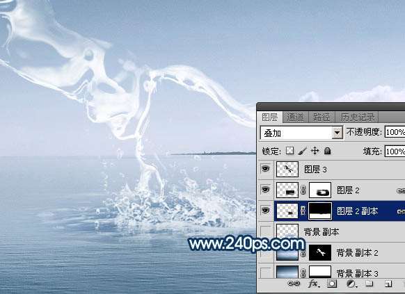 PS合成神话故事中的“水马” 优图宝 PS图片合成教程