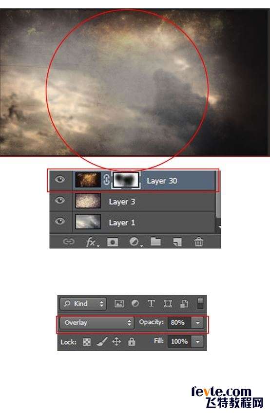 PS超强合成拉小提琴的浴火天使 优图宝 PS图片合成教程clip_image008