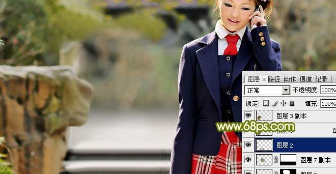 PS精确消除照片中不需要的人物 优图宝 图片合成教程