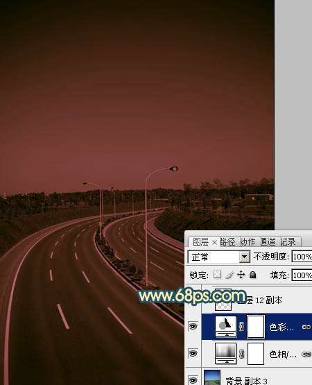 PS打造公路夜景效果图 优图宝 PS图片合成教程