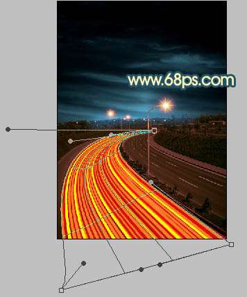PS打造公路夜景效果图 优图宝 PS图片合成教程
